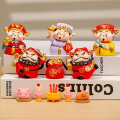 Đồ Trang Trí Thần Tiên Khác Nhau, Đồ Thủ Công Bằng Nhựa Năm Chiều, Đồ Trang Trí Nhỏ Trên Bàn Làm Việc