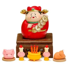 Ngũ Đường Thần Tài  Quà Tặng Đồ Trang Trí Để Bàn Văn Phòng