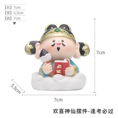 Bộ Tượng Mini Quan Âm – Phật – Thần Tài – Quan Công – Phúc Lộc Thọ Ngồi Đài Sen – Decor Phong Thủy May Mắn