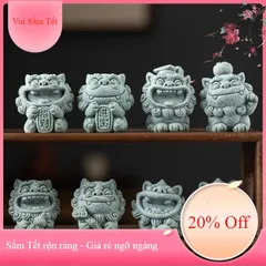 Đồ Trang Trí Trà Sư Tử Nhỏ Đáng Yêu
