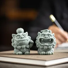 Đồ Trang Trí Trà Sư Tử Nhỏ Đáng Yêu