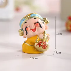 Bộ Ngũ phúc thần tài - Freeship - Trang trí nhà cửa, ô tô, quà tặng