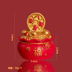 Túi May Mắn Túi Đựng Tiền Bằng Nhựa