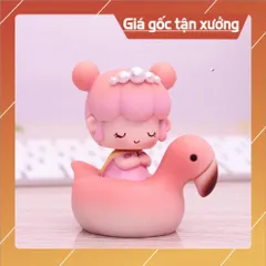 Trang trí bánh sinh nhật bánh kem cho bé - Hoàng tử, công chúa ngồi ngựa, Cặp đôi ngồi vịt