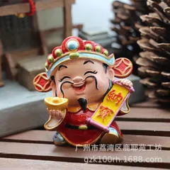 Bộ tượng thần tài, yêu tiền, trang trí bàn làm việc, thu ngân, may mắn phong thủy