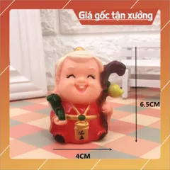 Phụ kiện trang trí bánh sinh nhật bánh kem - Cặp đôi ông bà thọ