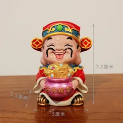 Tam đại  thần tài trang trí tài lộc