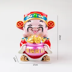 Tam đại  thần tài trang trí tài lộc