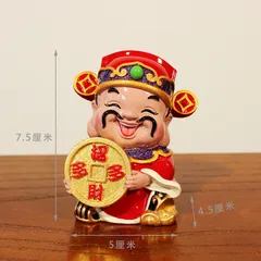 Tam đại  thần tài trang trí tài lộc