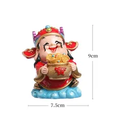 Tượng thần tài 2 tay ôm chậu đầy vàng - Free ship - tượng phong thủy máy mắn tài lộc
