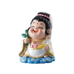 Đồ trang trí độc đáo hình tiên tài từ nhựa resin, phù hợp trang trí trong nhà, văn phòng, trang trí xe hơi, quà tặng thủ