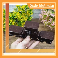 (06 mẫu) Bộ 02 tượng Thần Tài 7cm cao cấp kèm túi vàng và chân đế tam cấp vuông nhỏ