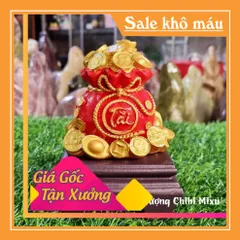 Túi vàng Tài Lộc Phúc màu đỏ - mang lại bình an, phú quý, thành công