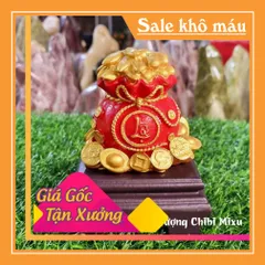Túi vàng Tài Lộc Phúc màu đỏ - mang lại bình an, phú quý, thành công