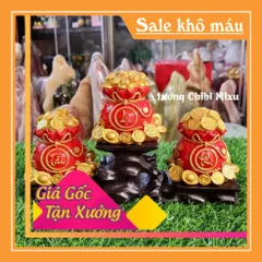 Túi vàng Tài Lộc Phúc màu đỏ - mang lại bình an, phú quý, thành công
