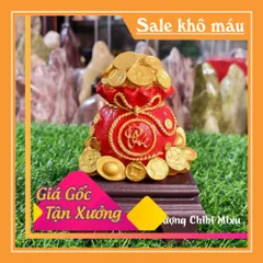 Túi vàng Tài Lộc Phúc màu đỏ - mang lại bình an, phú quý, thành công