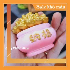 Chum vàng may mắn màu hồng