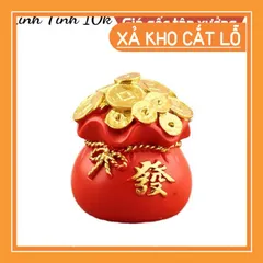 Phụ kiện thỏi vàng, hũ vàng trang trí kèm tượng 💕FREESHIP 50k💕 Linh Tinh 10k