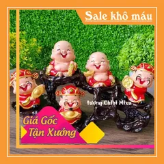 Bộ Ngũ Thần 6cm kèm chân đế ngang 5 ô