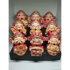 Bộ 9 ông thần tài thu hút tiền kèm kệ 3 tầng