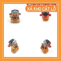Bộ tượng Phúc Lộc Thỏ nhỏ xinh phong thủy may mắn tài lộc