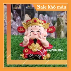 Tượng chibi Thần Tài vui vẻ 13cm