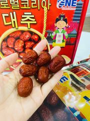 Táo Đỏ Hàn Quốc Sấy Khô Nguyên Quả Hộp 1kg – Date 26/1/2027