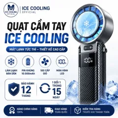 [Nhập Khẩu]Quạt Cầm Tay Làm Lạnh KIMPILIVE YF19 Chính Hãng | Pin 10000mAh | Sò Lạnh TEC Bán Dẫn - Vỏ Carbon Cao Cấp