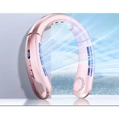 [L37-Max]Quạt Đeo Cổ Làm Lạnh 16°C L37-MAX - Công Nghệ Tấm Gốm Sứ, 100 Cấp Độ Gió, LED Hiển Thị Pin