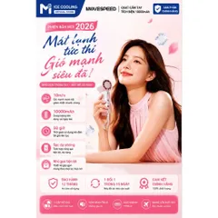 [Nhập Khẩu]Quạt cầm tay sò lạnh MOVESPEED 10.000mAh 10m/s-Kiêm Pin Sạc Dự Phòng-Sạc Nhanh TypeC-Bảo Hành 12 Tháng