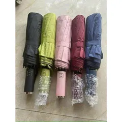 Ô tự gấp Nhật bấm 1 nhát ô mở to luôn (116cm liền) Bấm thêm 1 nhát nữa ô cụp luôn