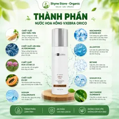 Toner Nước Hoa Hồng Orico Vxebra 120ml - Dưỡng ẩm, Làm sáng da, Phù hợp mọi loại da, Chiết xuất tự nhiên, Giúp da mềm mại mịn màng