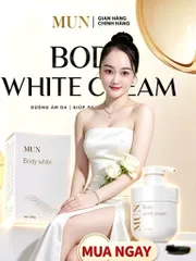 2Hủ Kem body Mun hỗ trợ trắng da toàn thân 200g( Tặng 2 miếng mặt nạ)