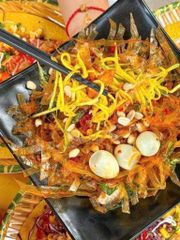 bánh tráng trộn đầy đủ (Tự trộn không trộn sẵn)