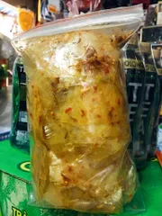 Bánh tráng tỏi phi nhà làm bịch 500gr