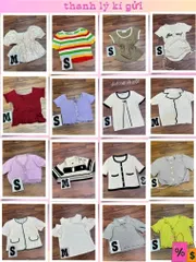 358C_áo dệt kim ôm nhiều mẫu.