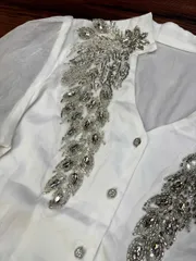 341A_áo sơmi kiểu nữ tiểu thư tay dài.