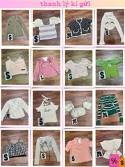354B_áo phom ngắn nhiều mẫu.