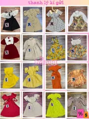 284 🎀 đầm hoa nhí tiểu thư pass.