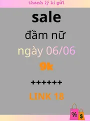 S18 🛒 sale 06/06 đầm 9k khi mua từ 5 cái.