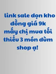 link này em sale đầm nữ đồng giá 9k _dọn kho