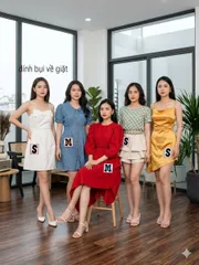 230💃Pass nhanh đầm nữ thanh lý đồng giá: Đầm Denim, Váy hoa, Đầm body.