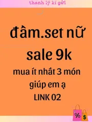 00_sale đầm,set nữ nhiều mẫu xã kho.