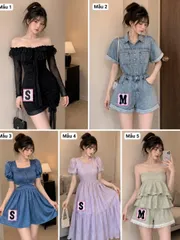 266 ✨ đầm tiểu thư pass.