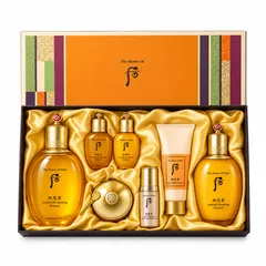 Bộ Dưỡng Ẩm Cao Cấp Whoo Vàng Gongjinhyang Special Set 7 Sản Phẩm - Chăm Sóc Da Chống Oxy Hóa, Phù Hợp Mọi Loại Da