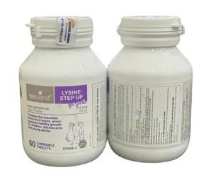 [Nhập khẩu] Viên uống tăng chiều cao cho bé Bio Island Lysine Step Up For Youth (60 viên )