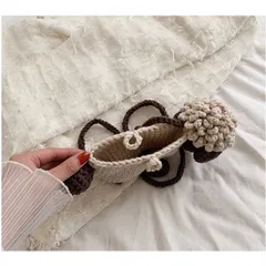 Túi len hình cừu sản phẩm handmade dễ thương, túi len trẻ em