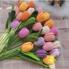 Hoa tulip len ghép cánh dùng làm quà tặng (không nhụy)