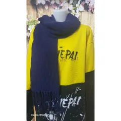 Khăn len đan tay tua rua nam nữ