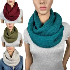 Khăn Ống Đan Tay 2 Vòng Màu Trơn – Gọn Nhẹ & Giữ Ấm